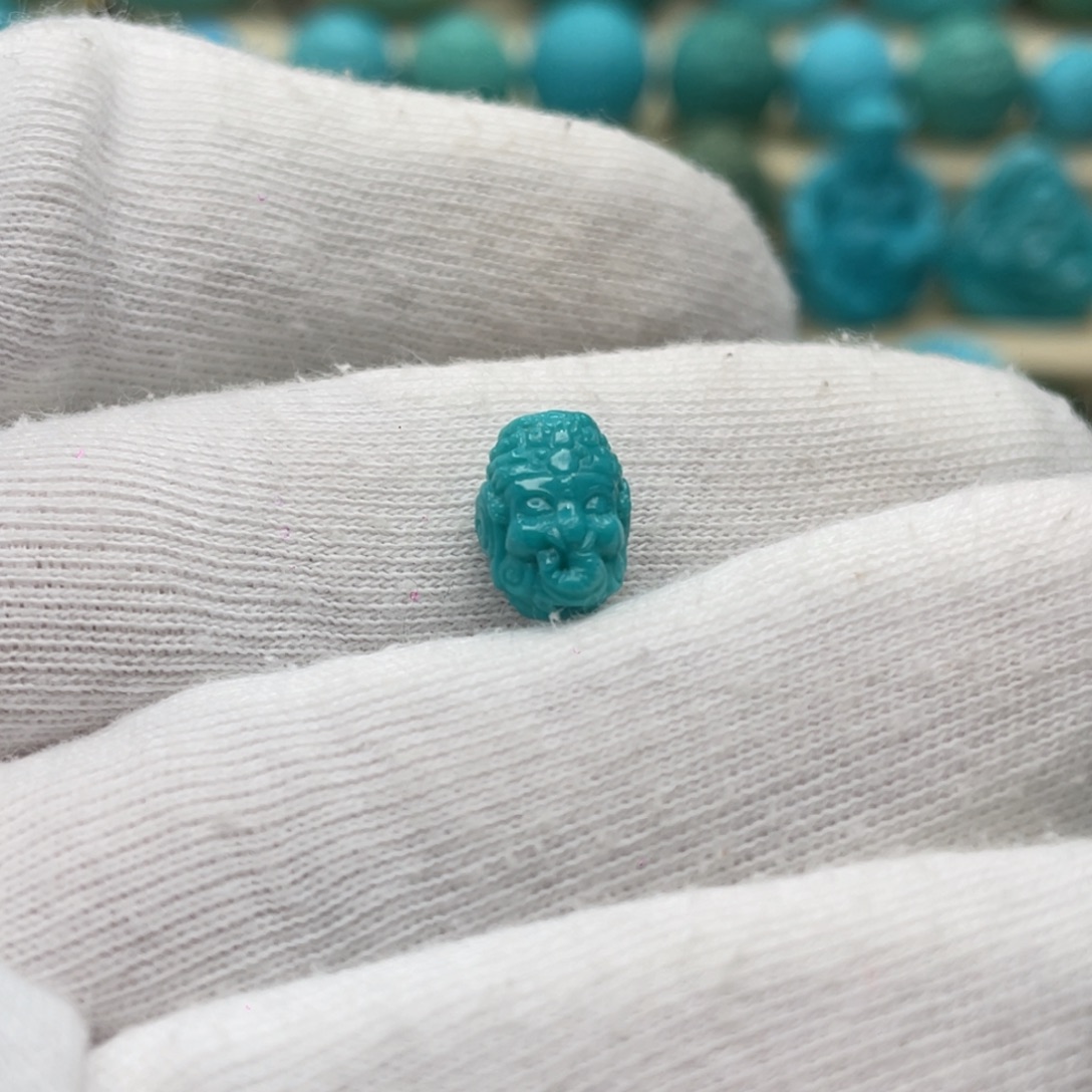 绿松石未镶嵌颈饰卡7.7-10-6.7