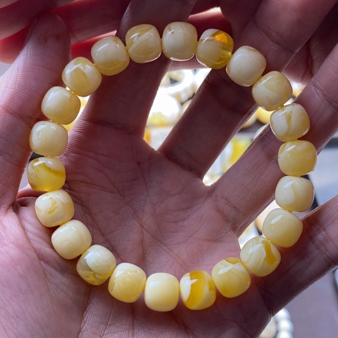 琥珀裸石未镶嵌蜜蜡蜜蜡吊坠项链