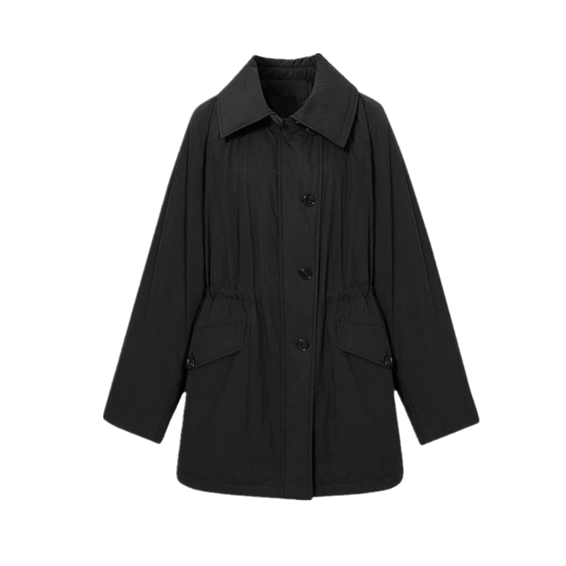 MM商场同款2025冬季新款时尚收腰显瘦中长款羽绒服外套女0341