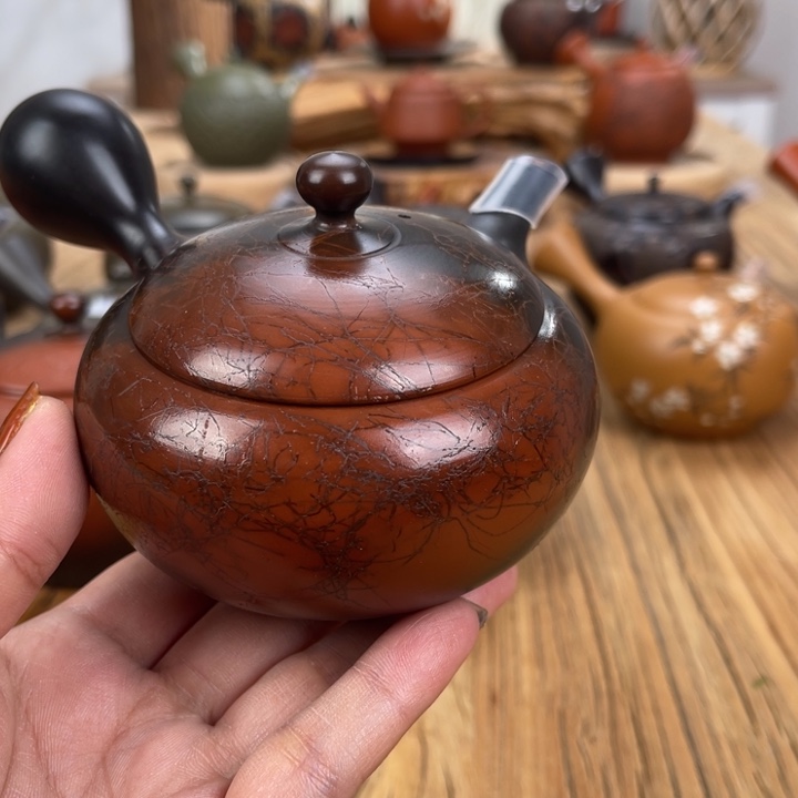 宁***远常滑樱山手作茶壶