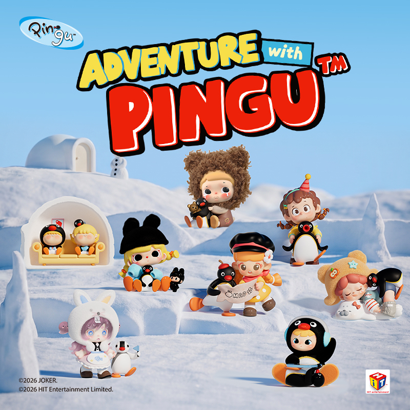 【X11】Pingu45周年暖心奇遇系列盲盒pingu企鹅周边pingu企鹅玩偶