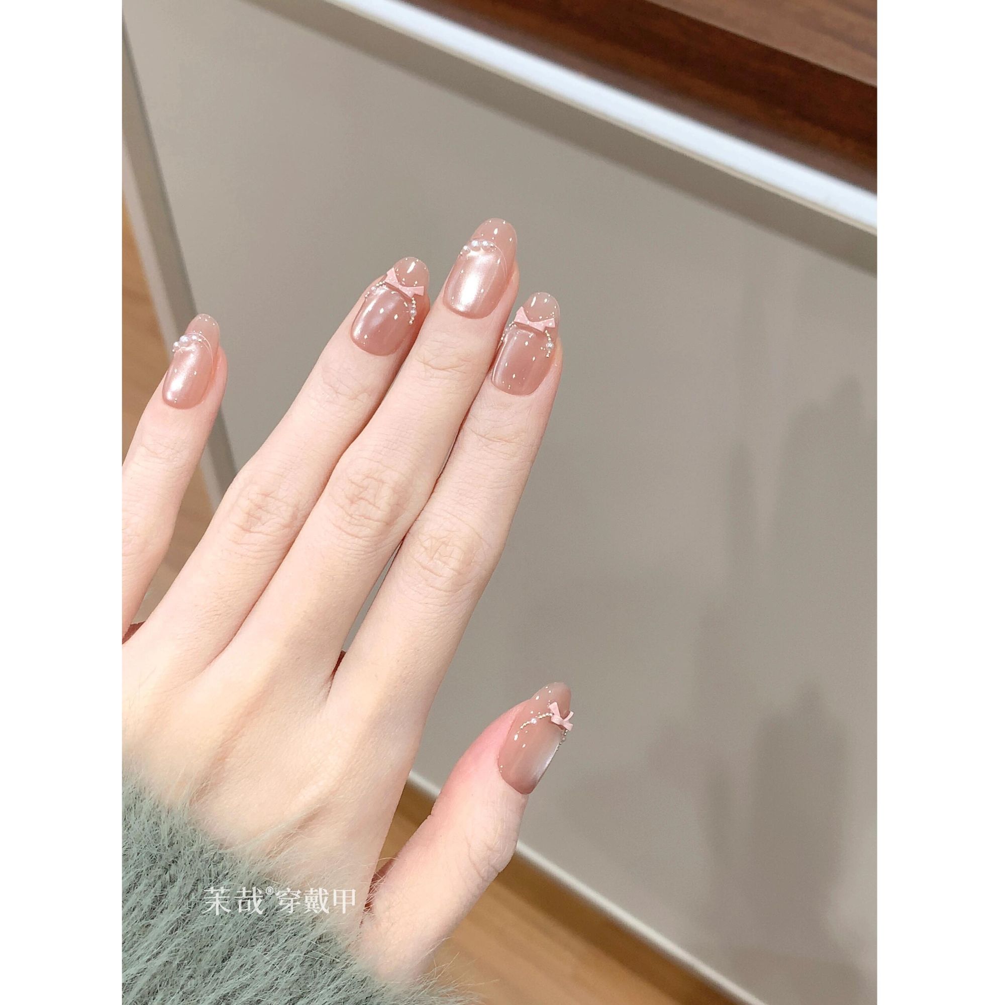 茉哉III现货【洛可可】纯手工定制拆卸穿戴甲A5021