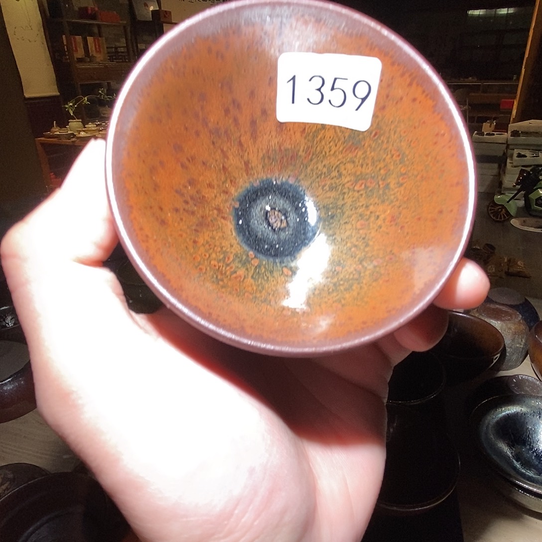 茶盏建窑建盏主人杯