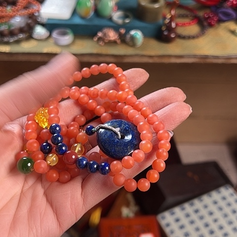 吊坠滴血莲花菩提