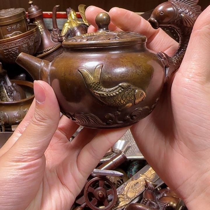 铜器把玩摆件链接