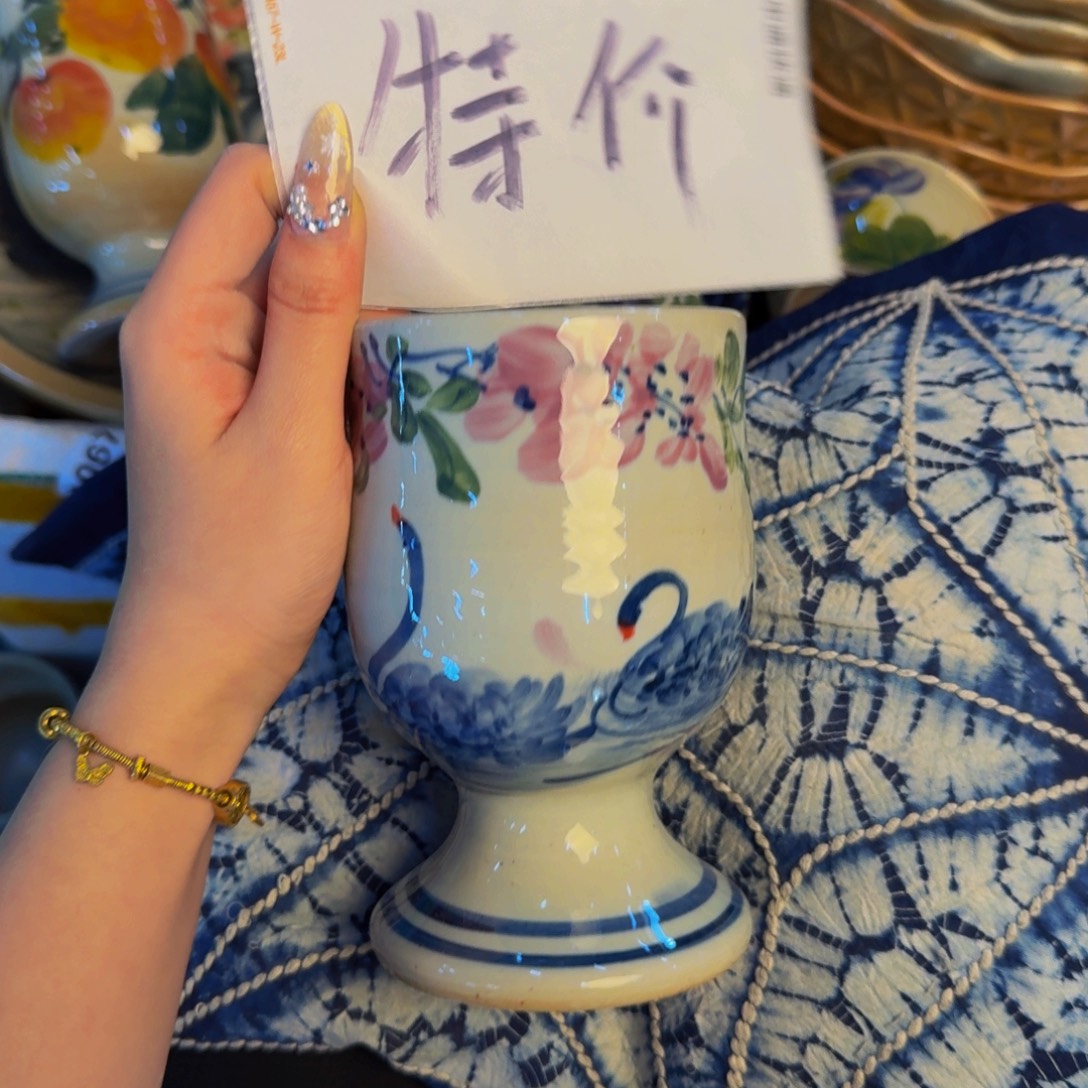 瓷片景德镇陶瓷手工手绘