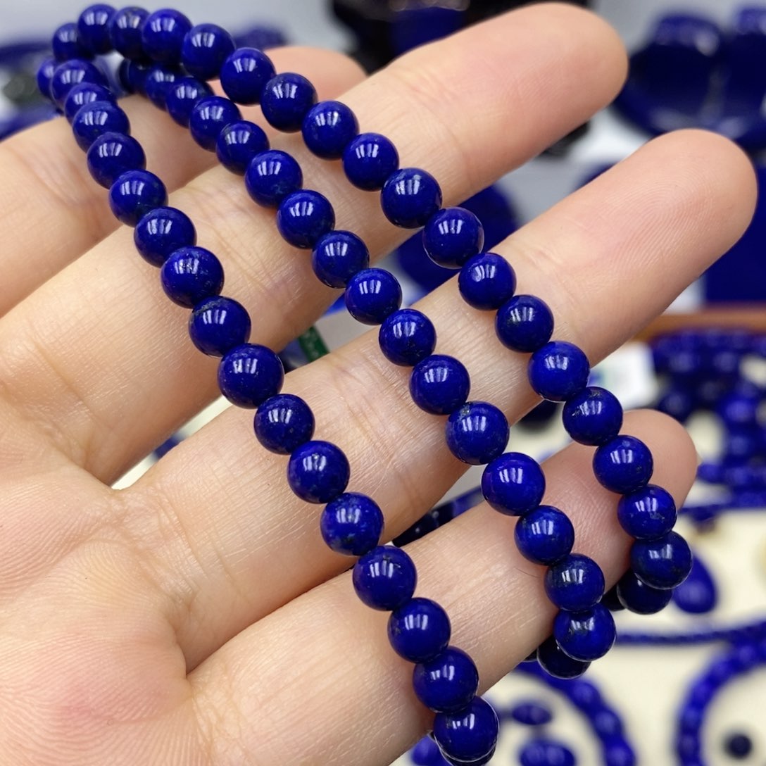 青金石手链未镶嵌