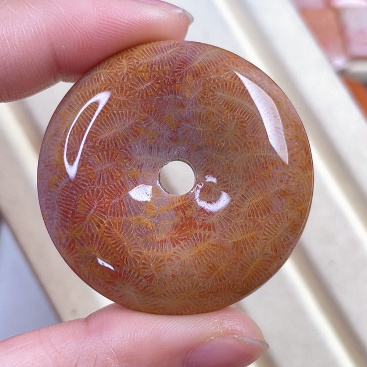 【闪购商品】硅化玉吊坠(赠链)未镶嵌