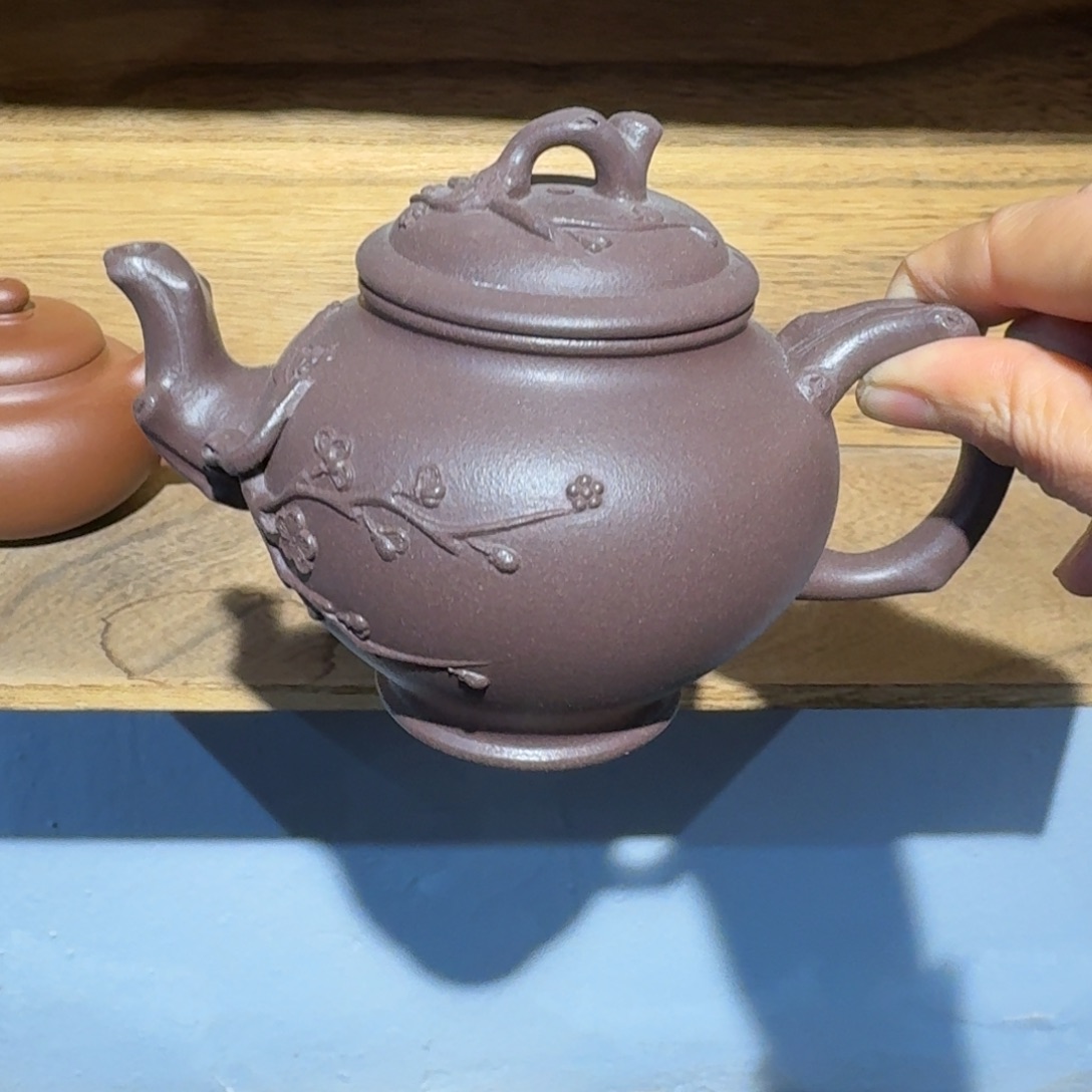 紫泥茶壶微瑕260毫升左右