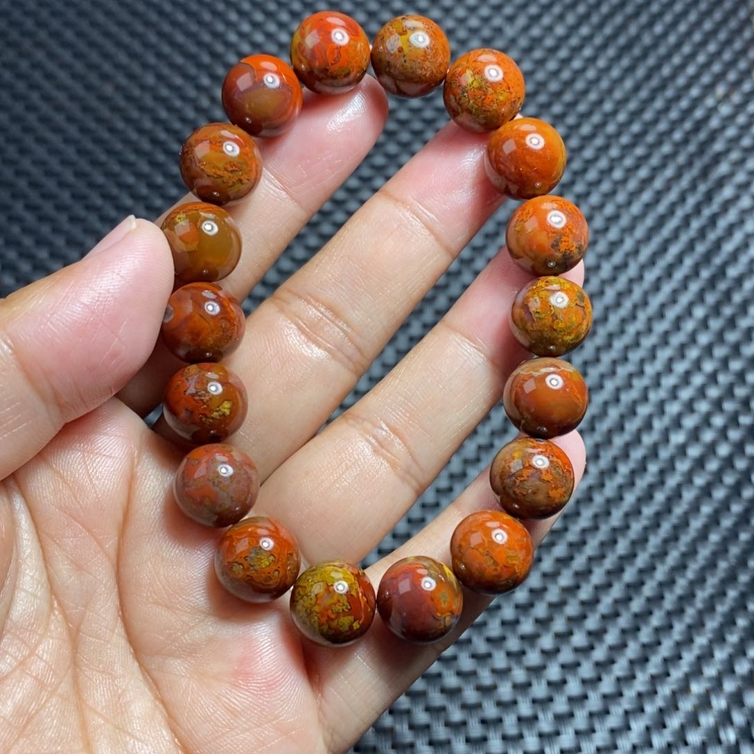 玛瑙/玉髓战国红未镶嵌