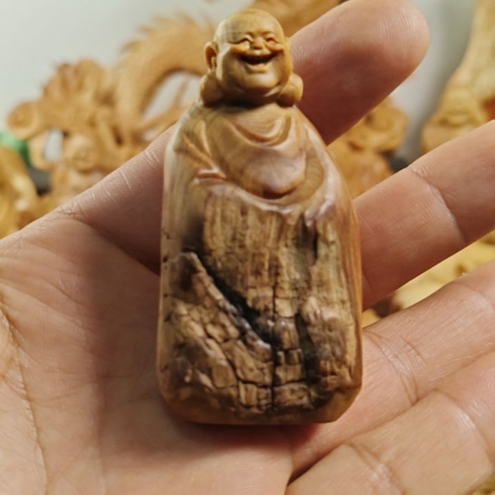 柏木（崖柏）乐乐手把件