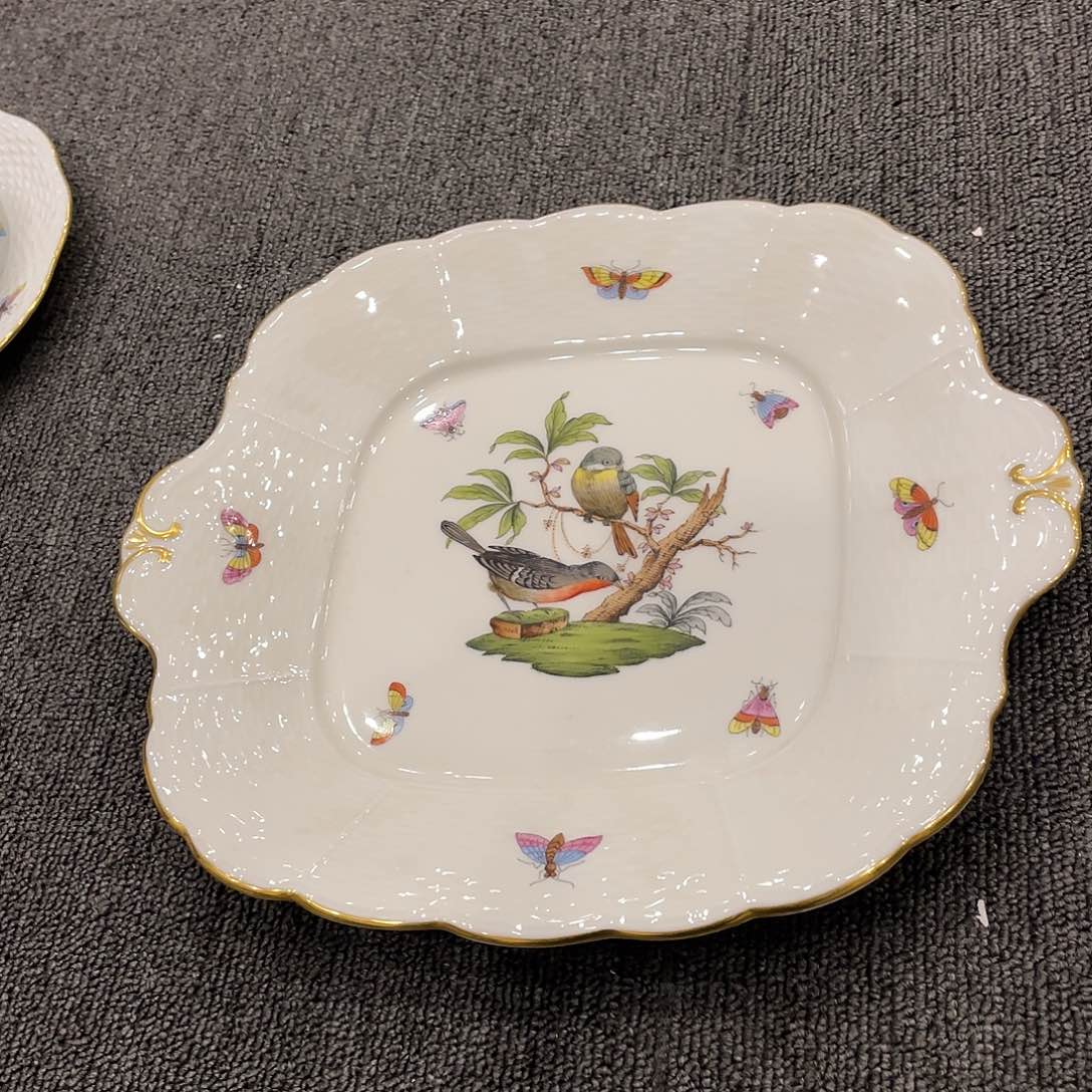 瓷片中古赫伦盘子