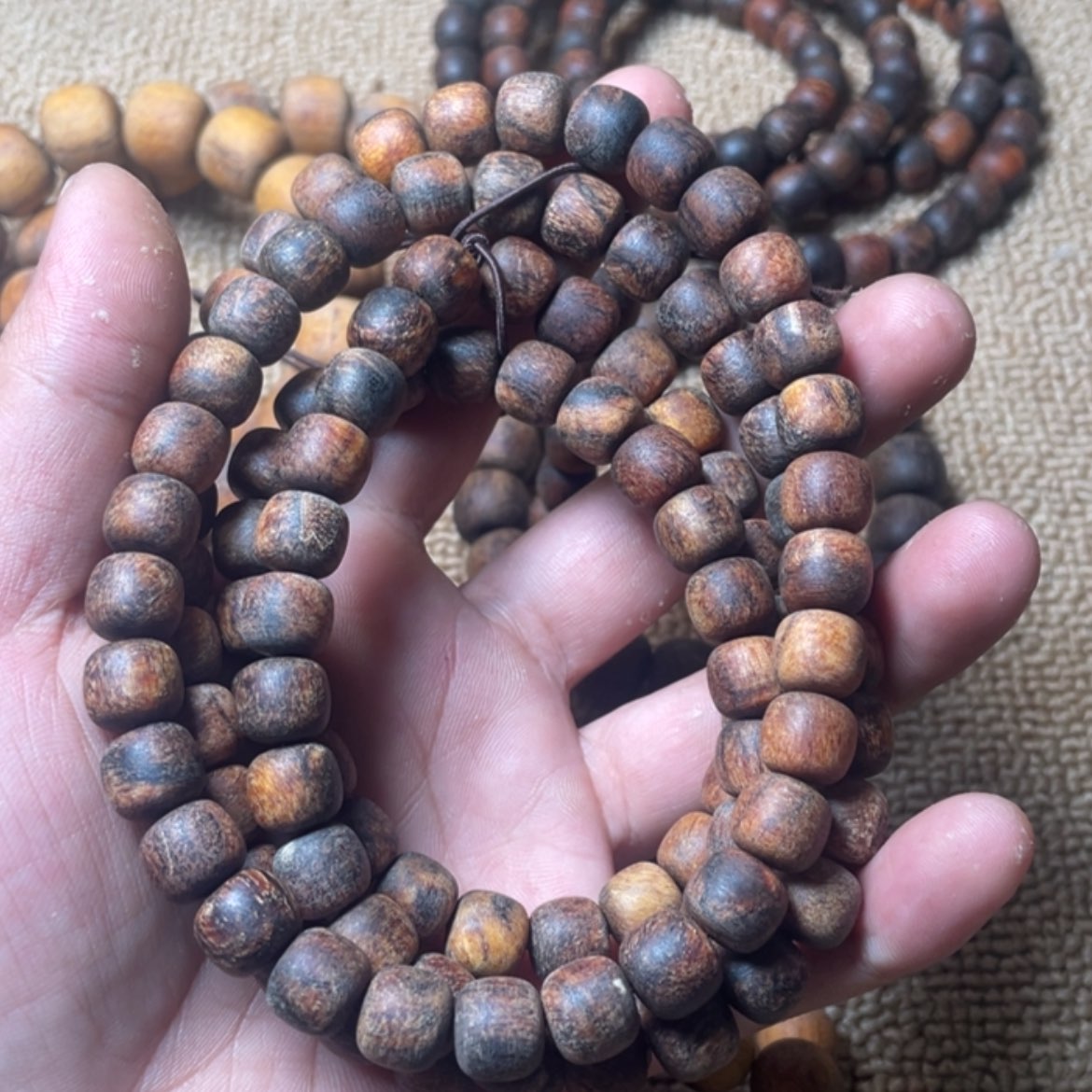 【闪购商品】贡木紫****花天然贡木手串