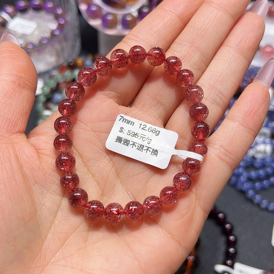 平***乐手链未镶嵌水晶手链