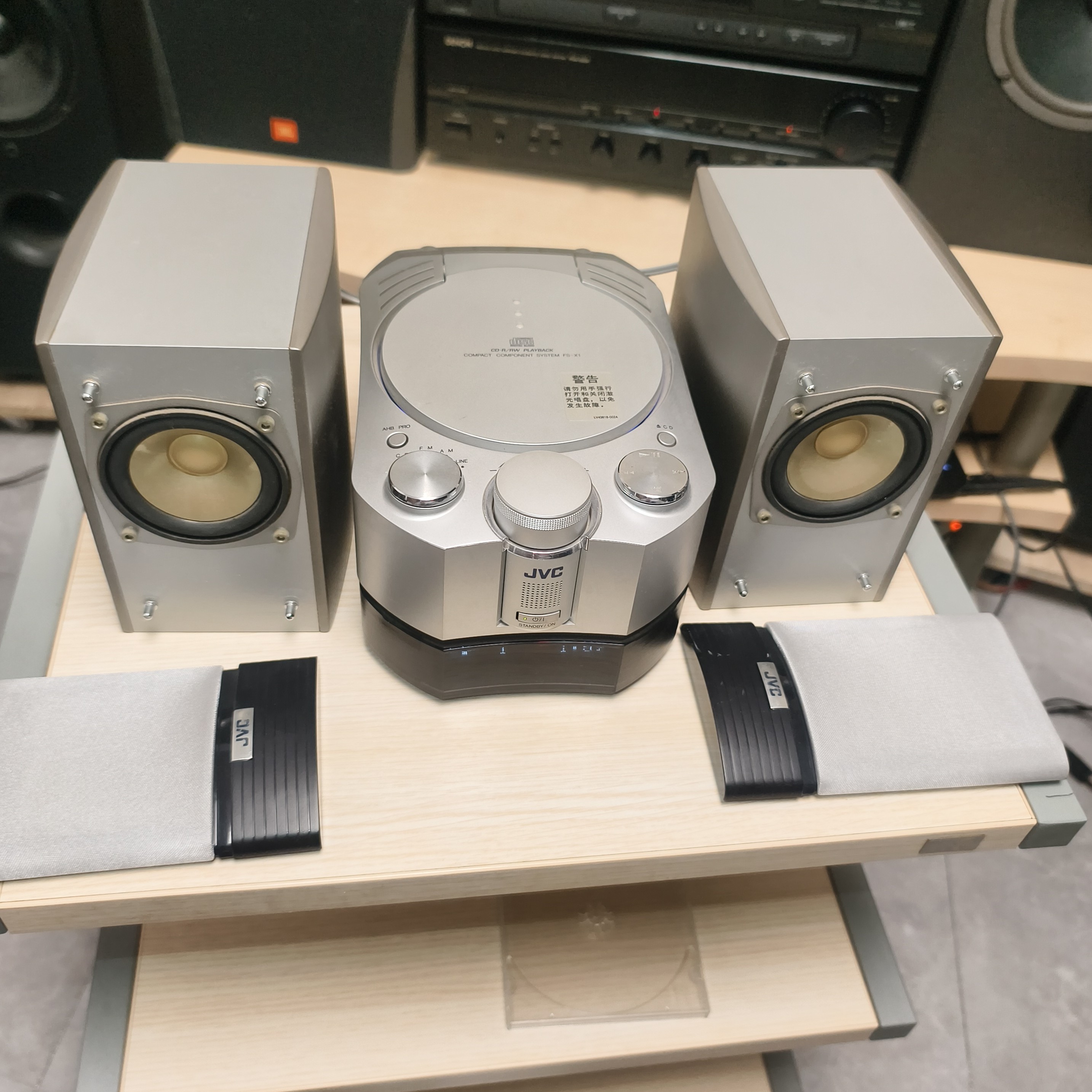 JVC小组合一套，不包邮运费到付不支持退换，乐器音箱其他