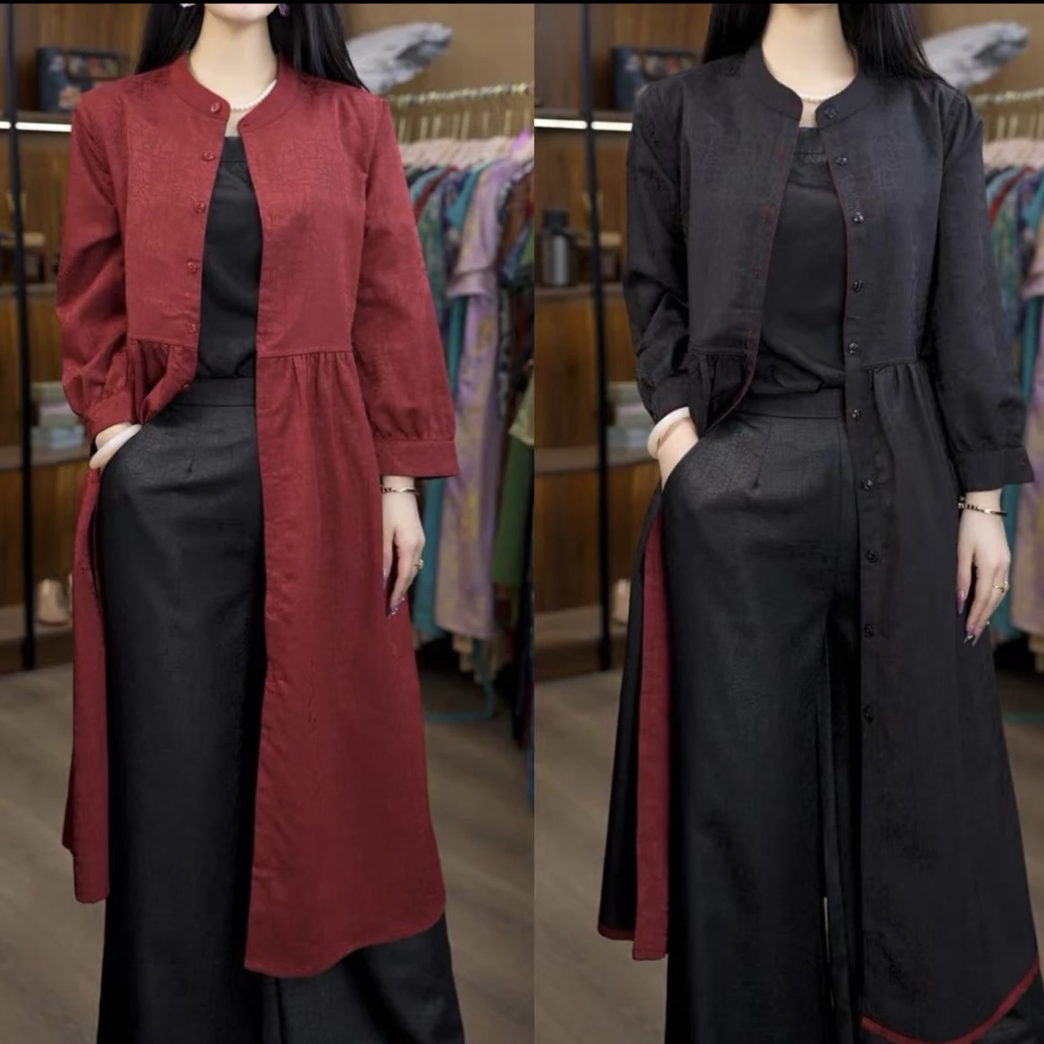 9-2228-45新款双面穿风衣