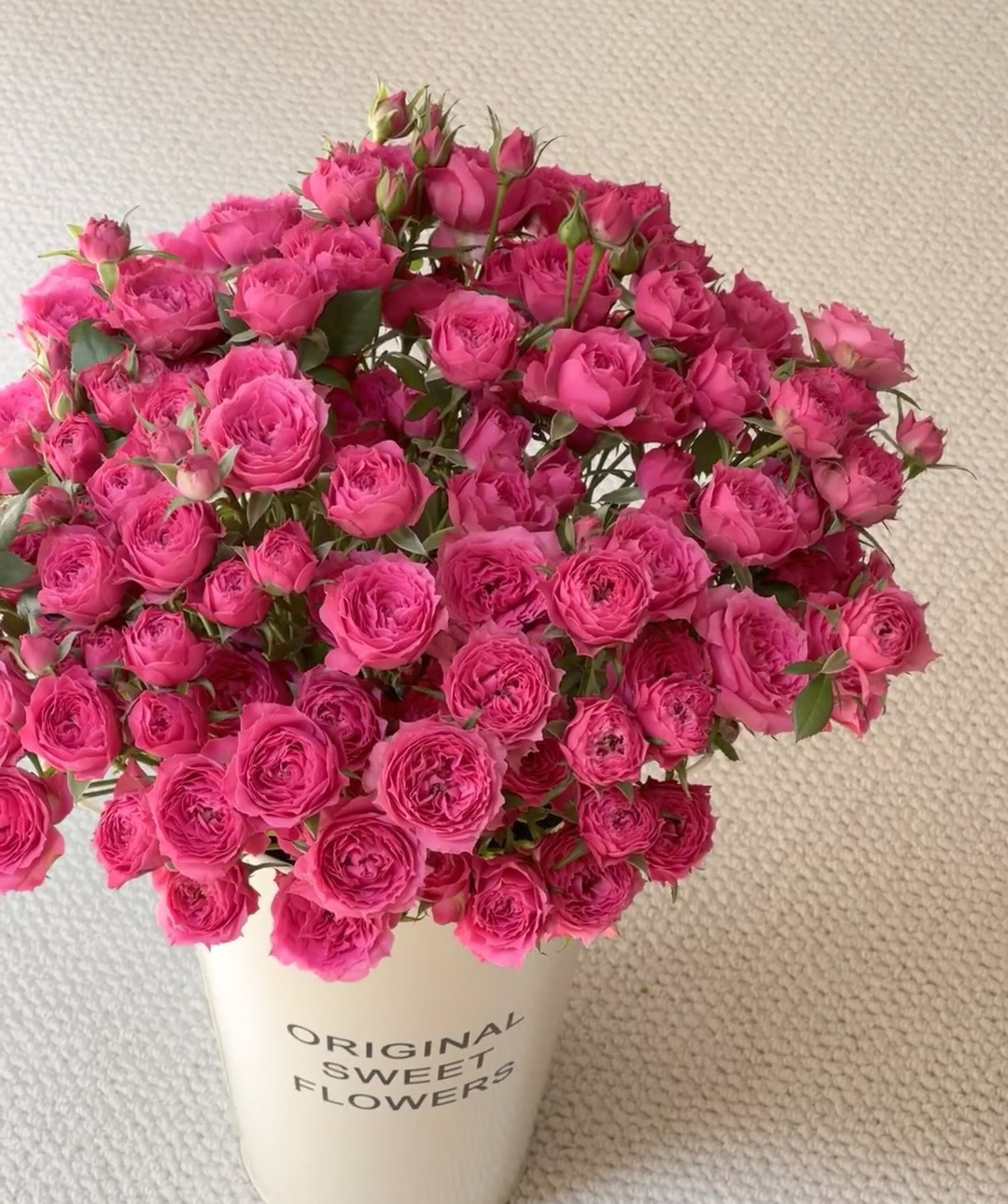 【九里甄选】多头玫瑰苏菲宝贝-云南鲜花一单发申通两单发顺丰