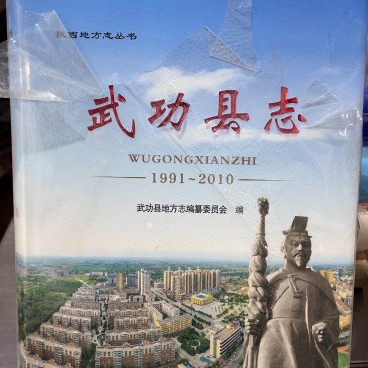 武功县志精装塑封