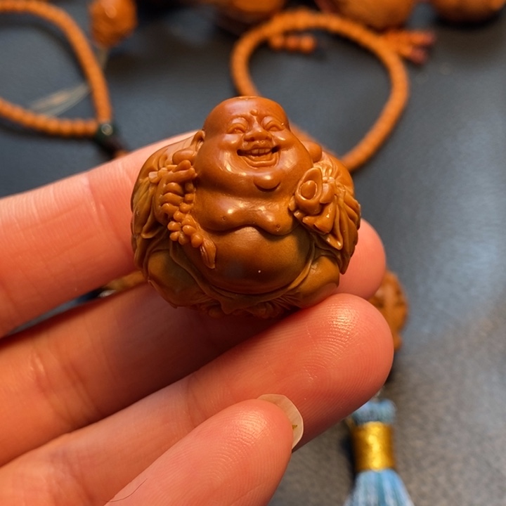 橄榄核手串/手链半**檬弥勒单子