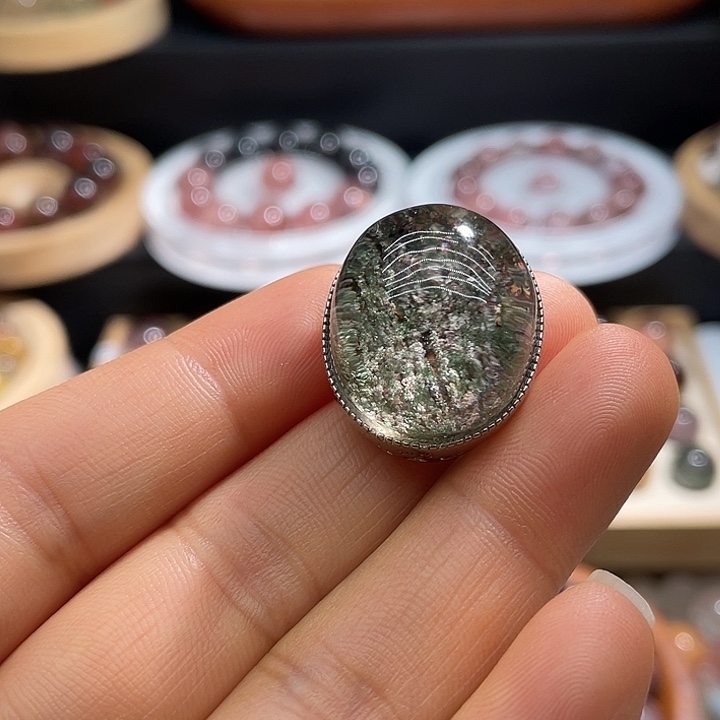 水晶银S925镶嵌珠宝半成品