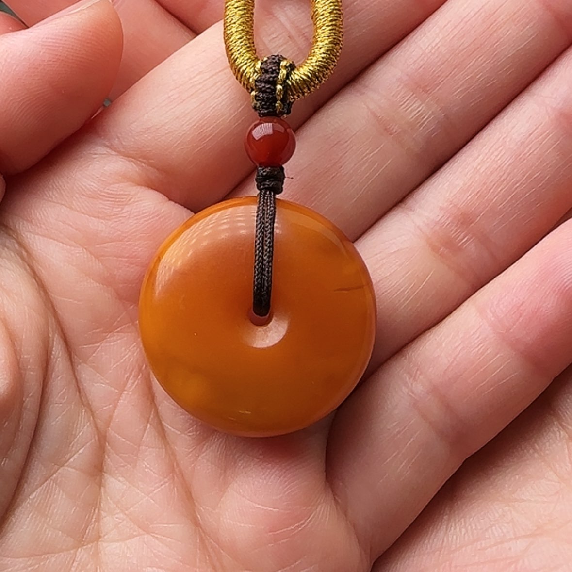 【闪购商品】未镶嵌颈饰琥珀吊坠