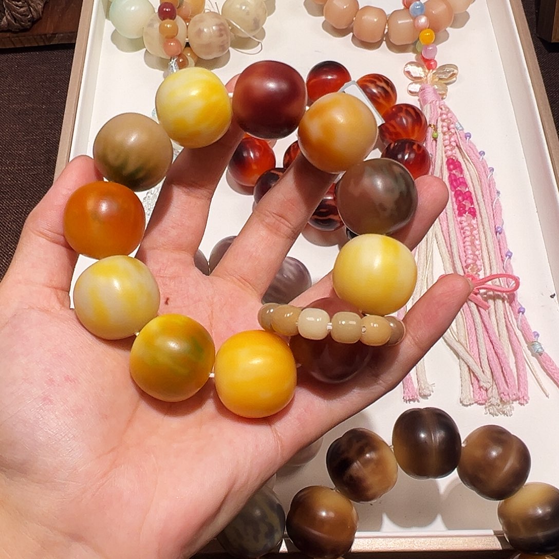 何***惹菩提根/象牙果手串卡24全品