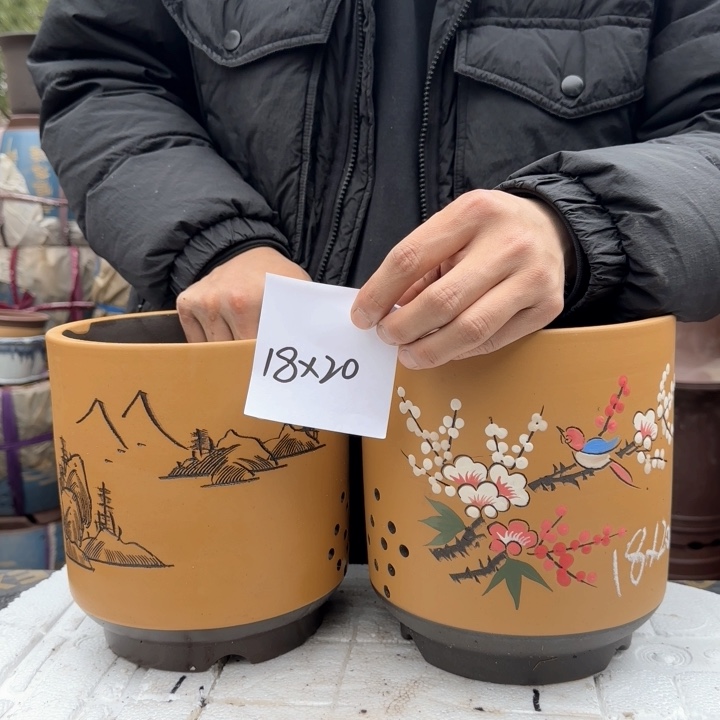 紫砂花盆特价秒杀价只要