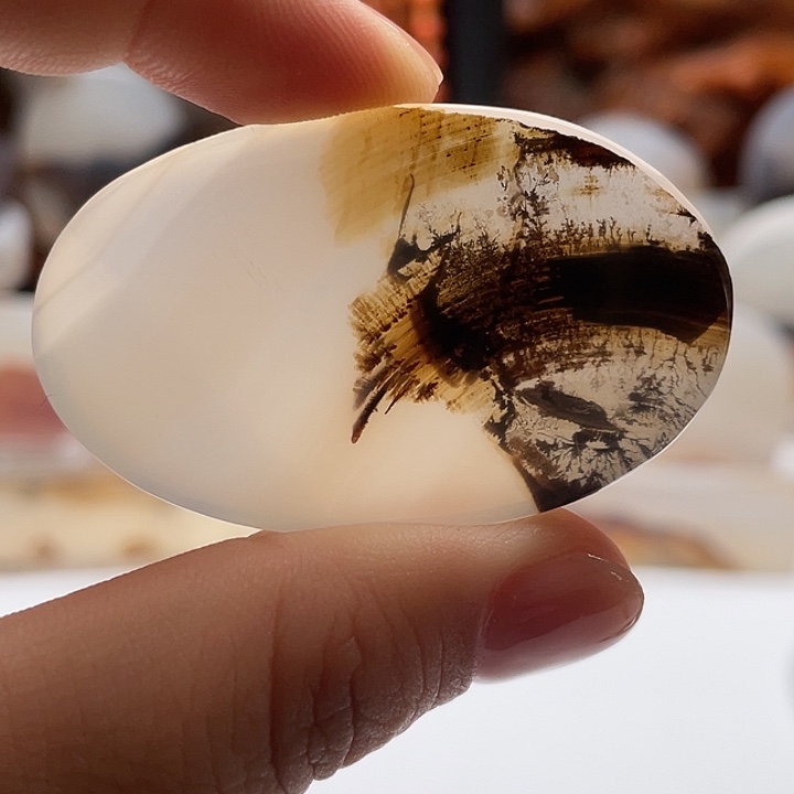 玛瑙/玉髓未镶嵌吊坠(不含链)