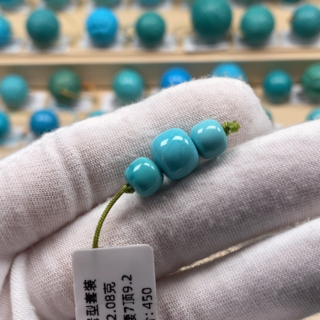 绿松石未镶嵌精品高瓷绿松石哦