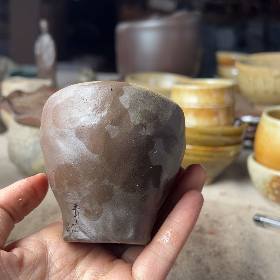 贵台龙窑柴烧茶壶A180