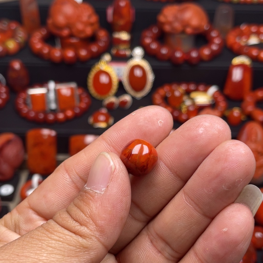 南红玛瑙珠宝奇石未镶嵌h**o配饰