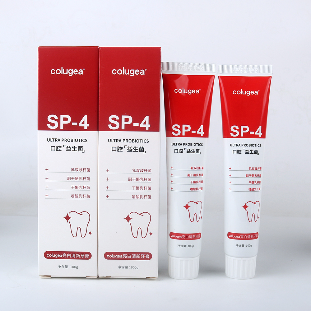 益生菌sp4牙膏去黄去牙渍清新口气清洁