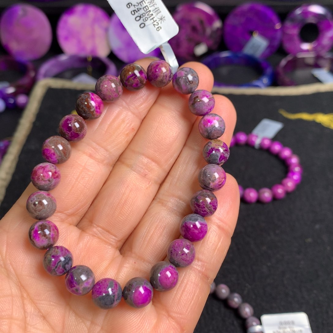 苏纪石（舒俱来）樱花手串9未镶嵌?****?