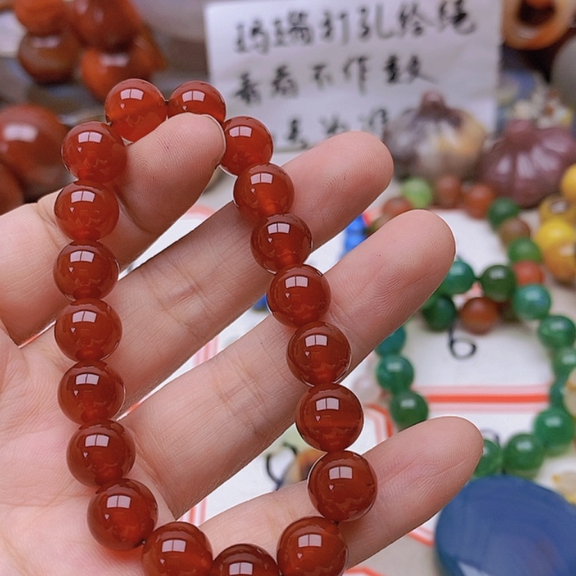 【闪购商品】未镶嵌玛瑙/玉髓珠宝半成品I****8