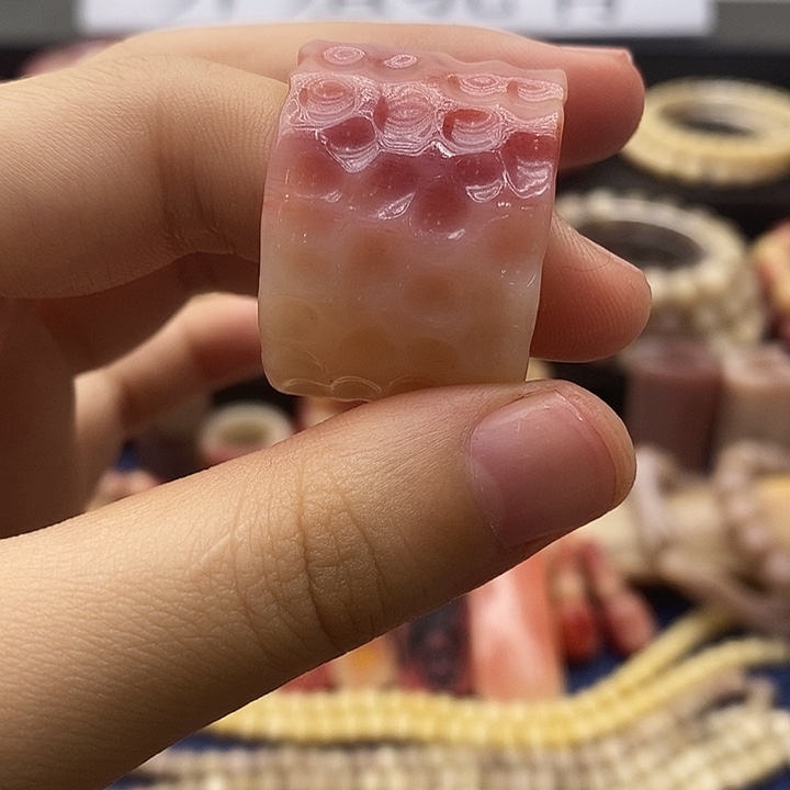 手串/手链驼骨半血陨石坑扳指