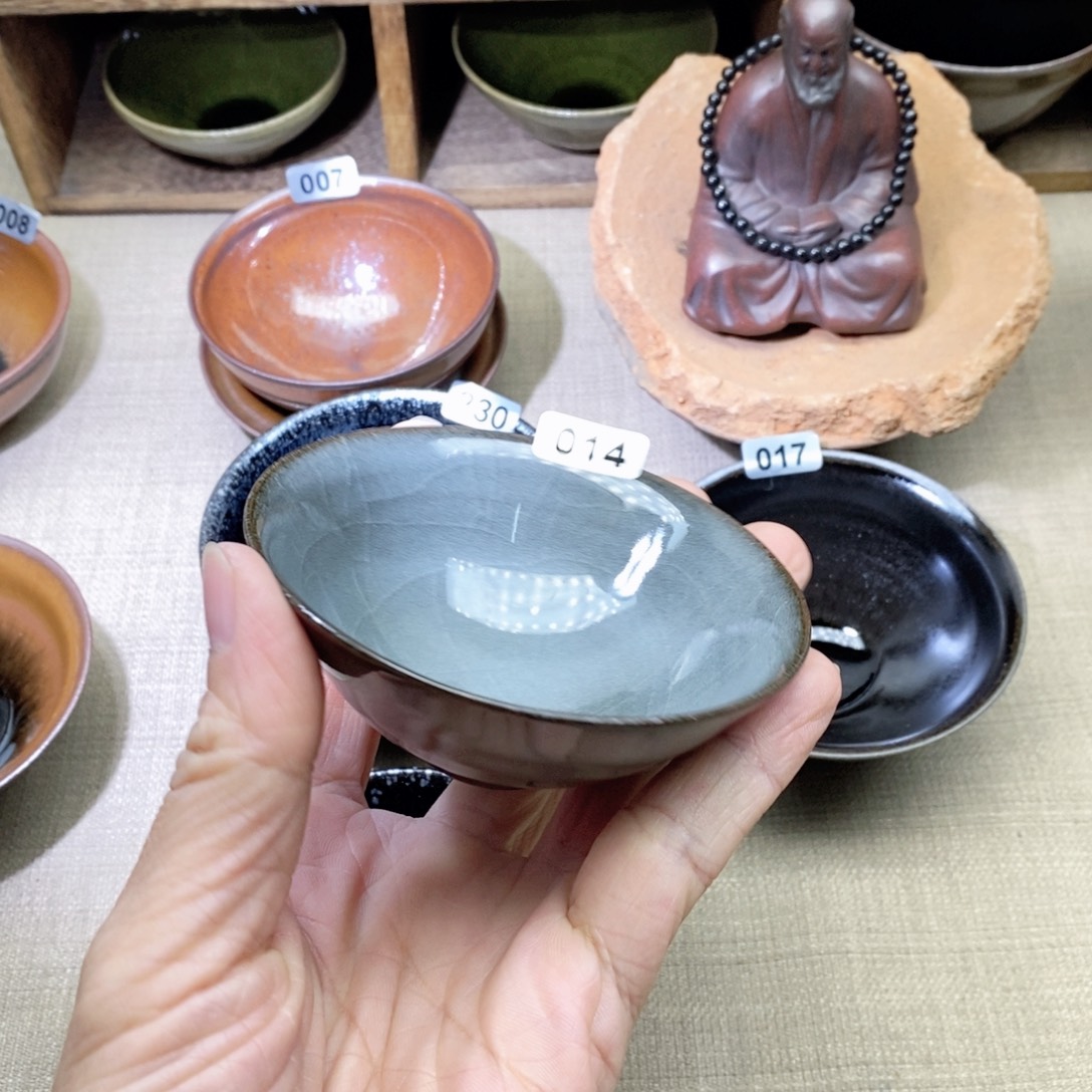 茶盏建盏主人杯漂亮014
