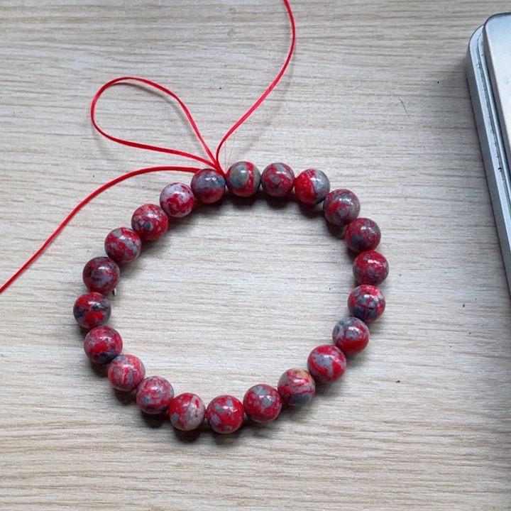 天然辰砂原石首饰