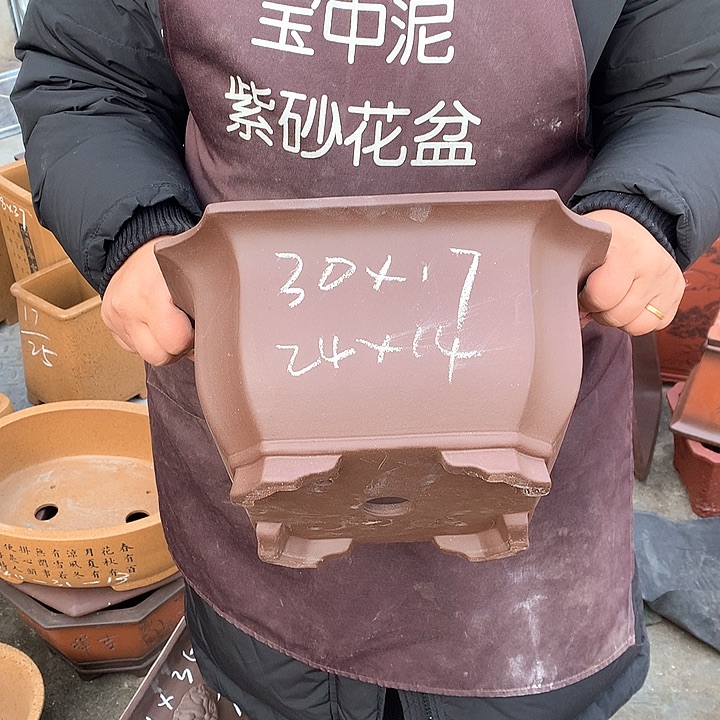 紫砂花盆紫砂艺术