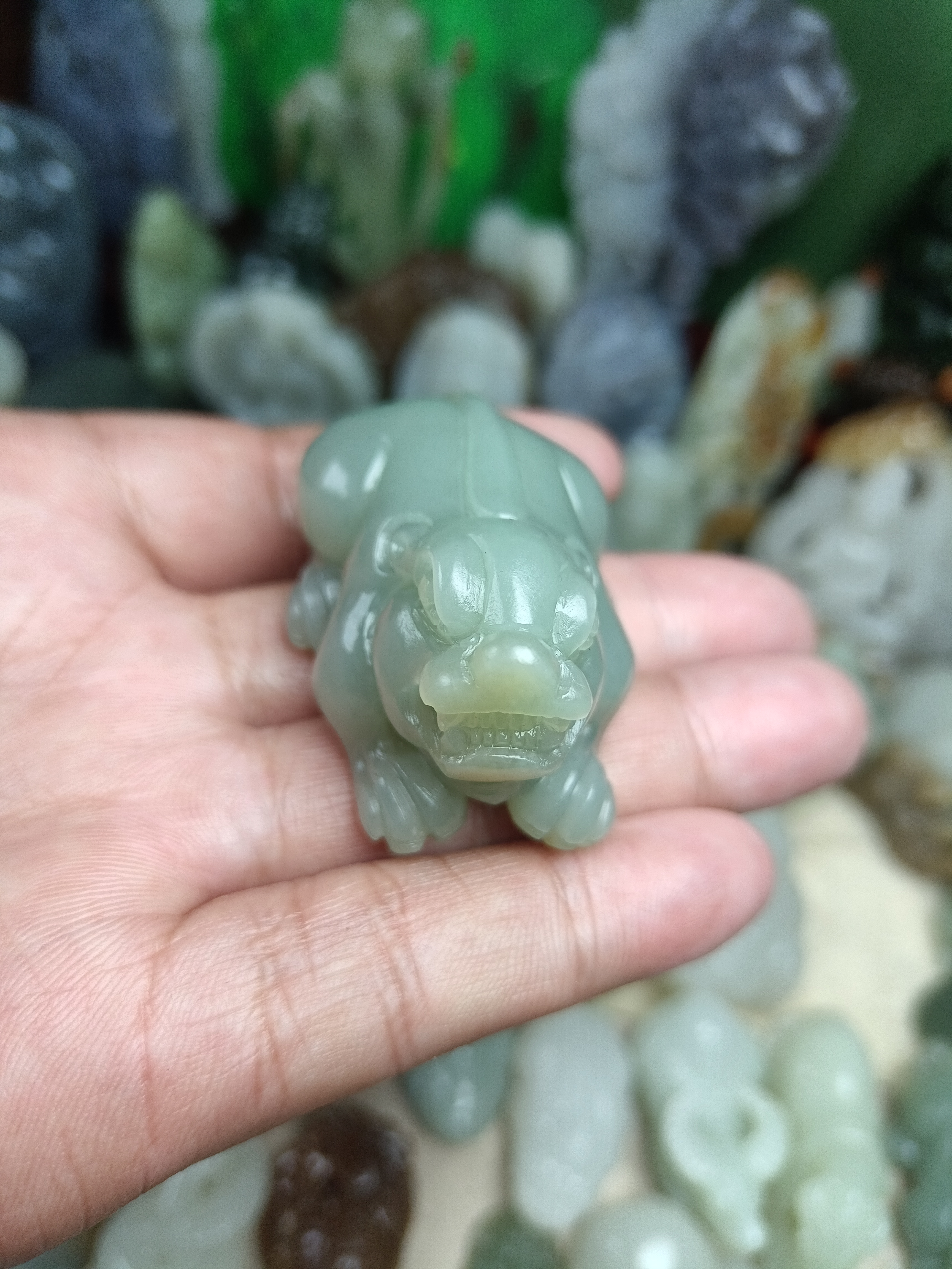 和田玉新疆且末料貔貅