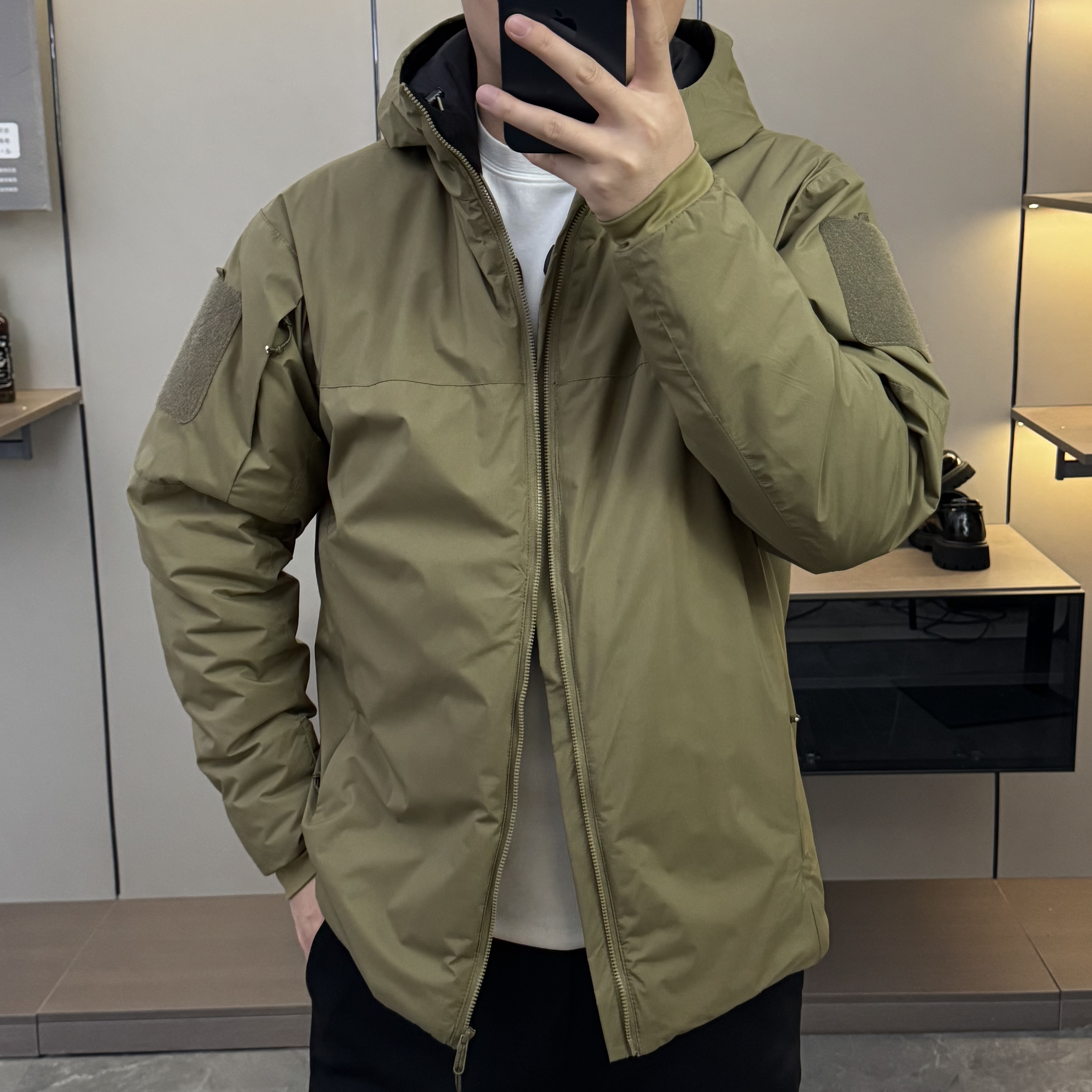 冬季户外防寒GEN2.2军鸟版连帽棉服外套男士棉服三防户外休闲棉服