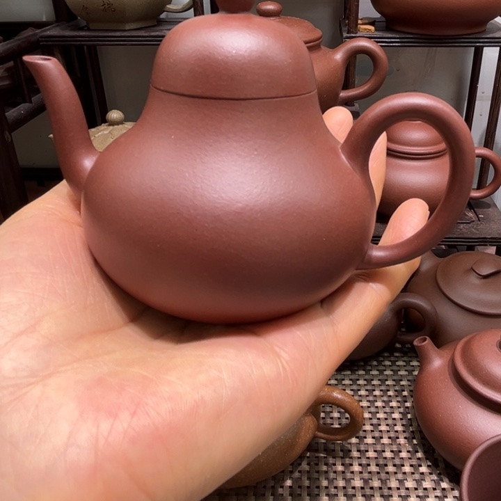 茶壶紫砂平台底槽清思婷150cc