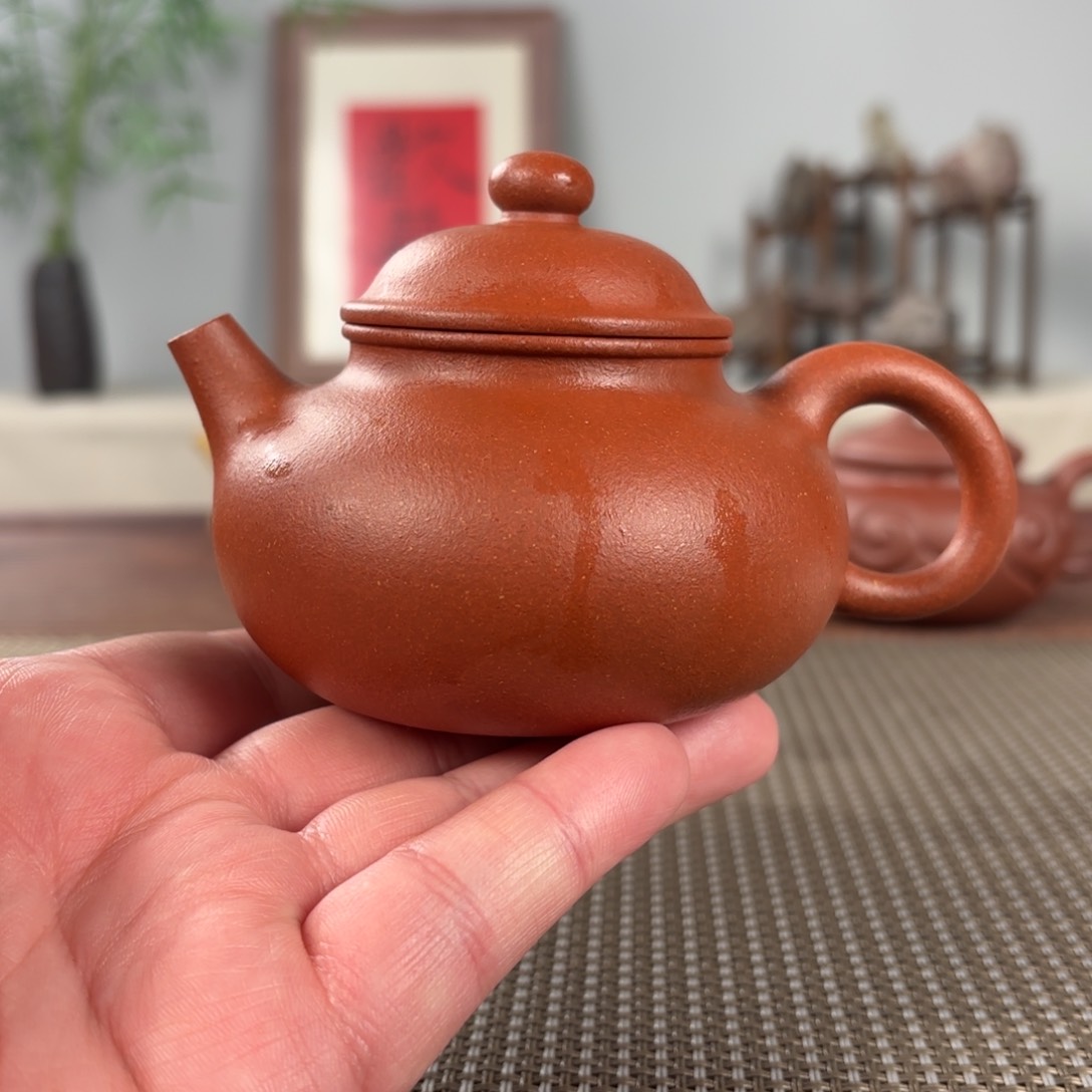 紫砂茶壶黄龙山原矿紫砂壶