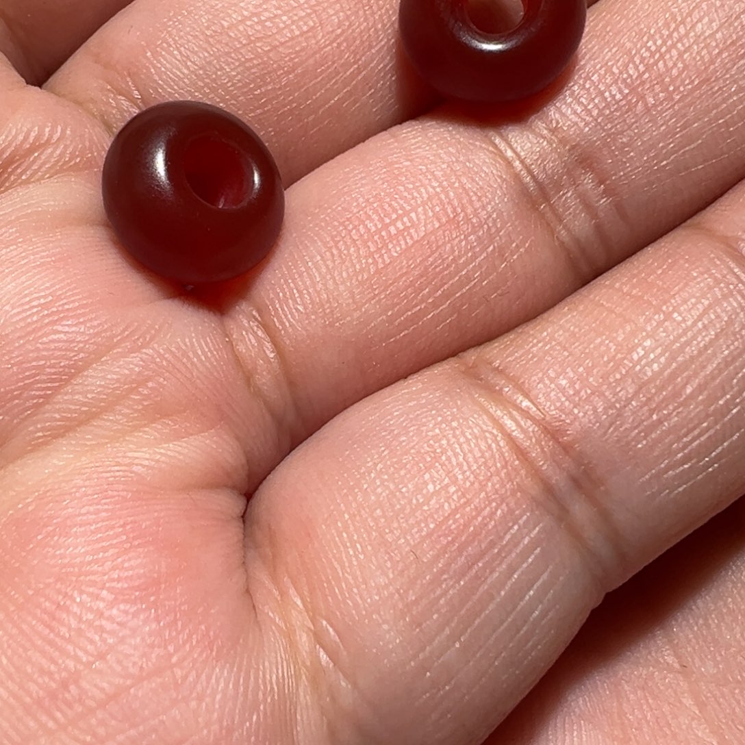 遗***春玛瑙/玉髓未镶嵌手链