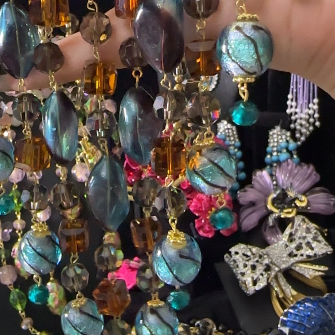 季***诺琉璃纯铜合金项链