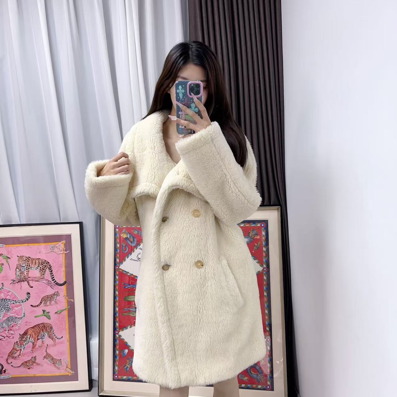 95新 MaxMara 女款大衣155/80A/250823JCL5J01