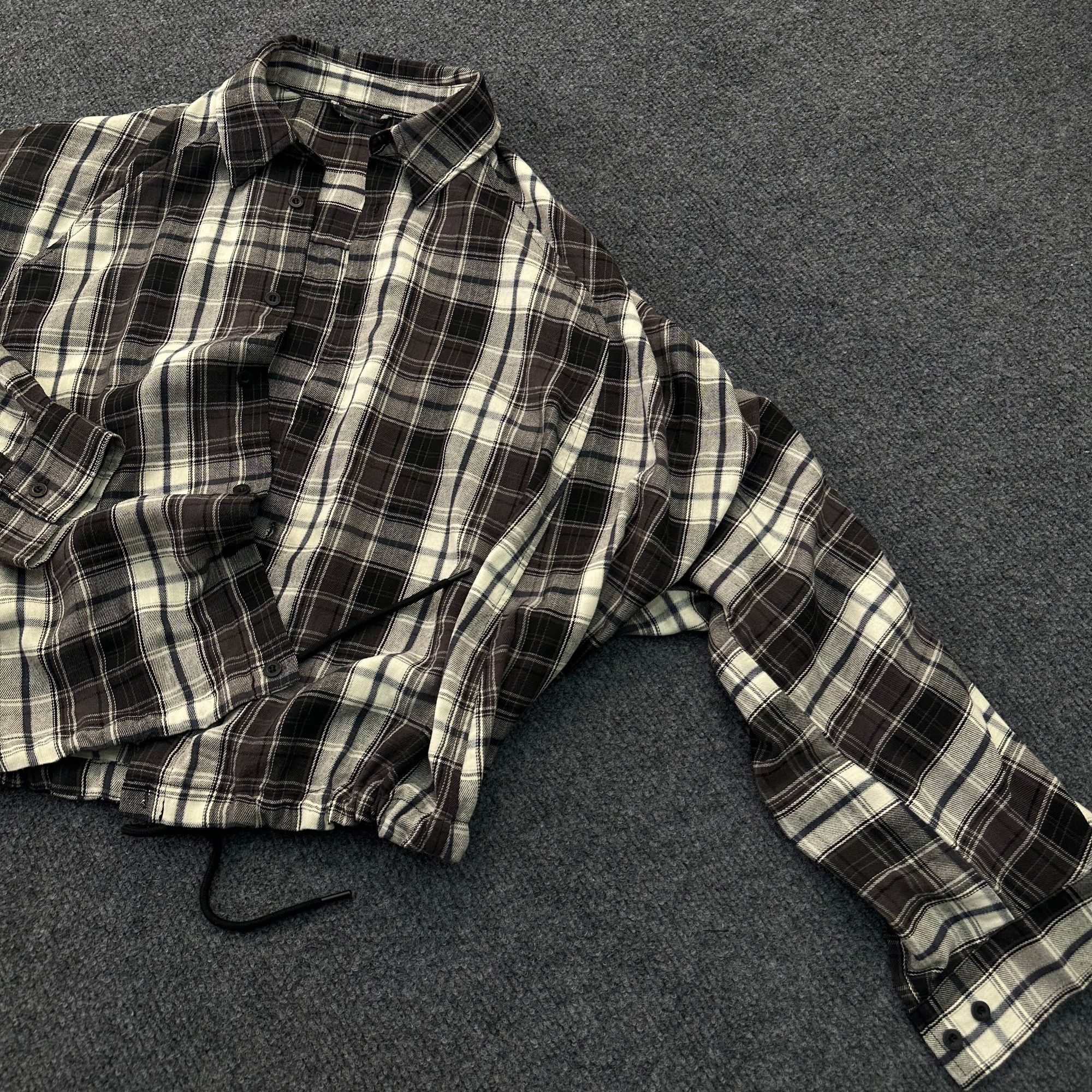 【VERA NOVA】子豪的短款下摆抽绳衬衫外套