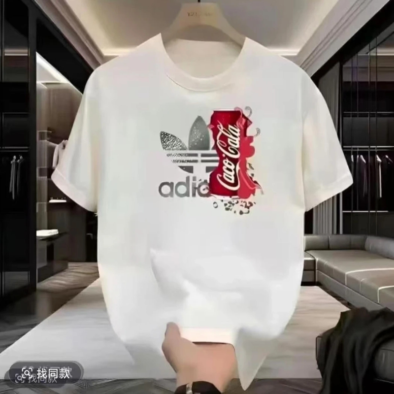 【一折粉丝福利】潮牌男女同款圆领百搭T恤