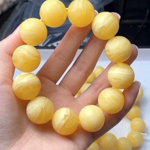 未镶嵌蜜蜡手链手串106