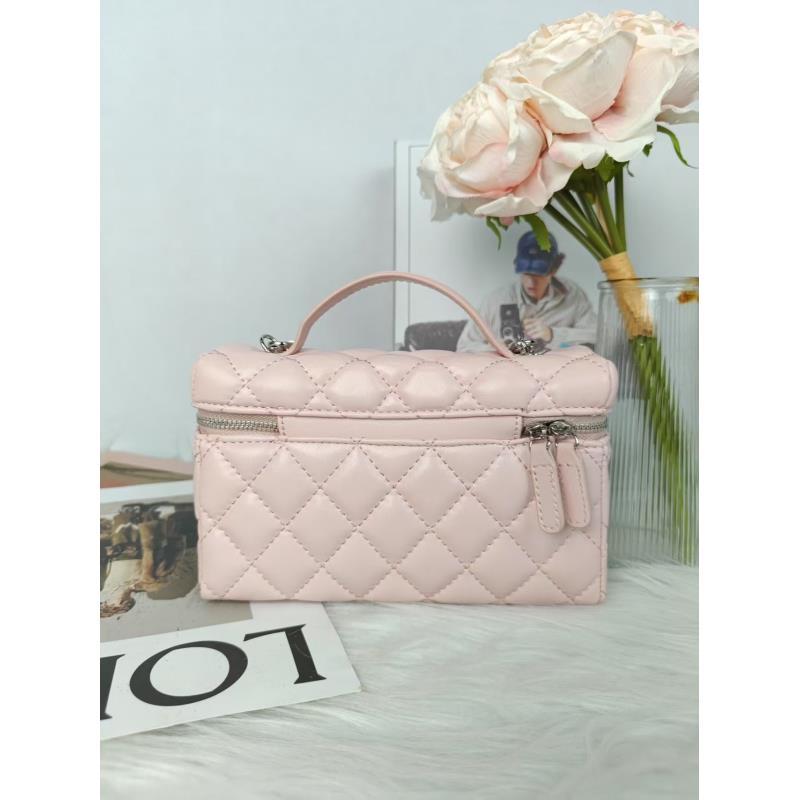 小众设计真皮女包时尚简约单肩斜挎包包-5006粉