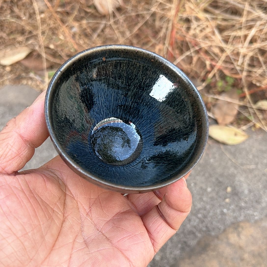 茶盏夜****天传统建窑建盏